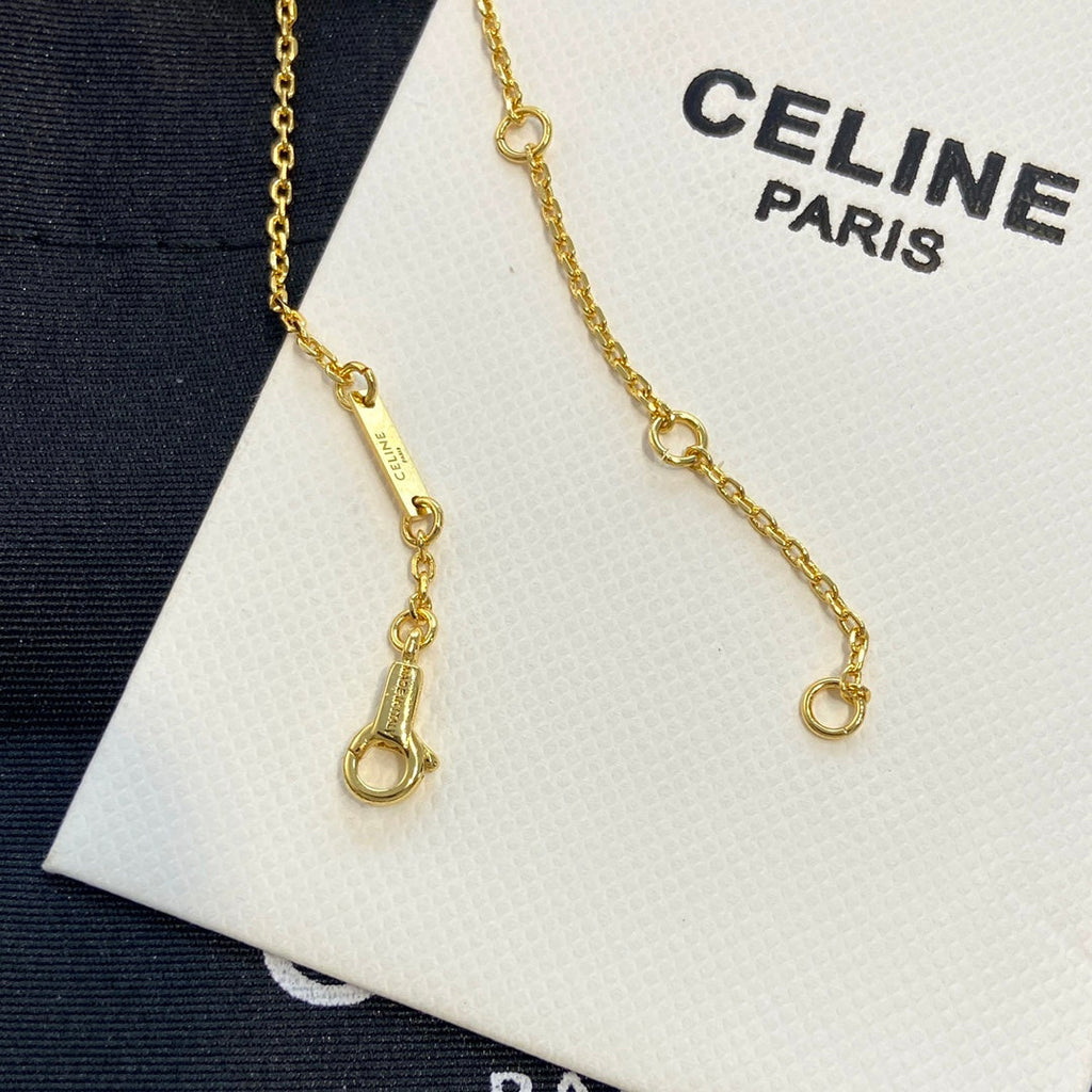 Celine Triumphal Arch Necklace Bracelet Earrings