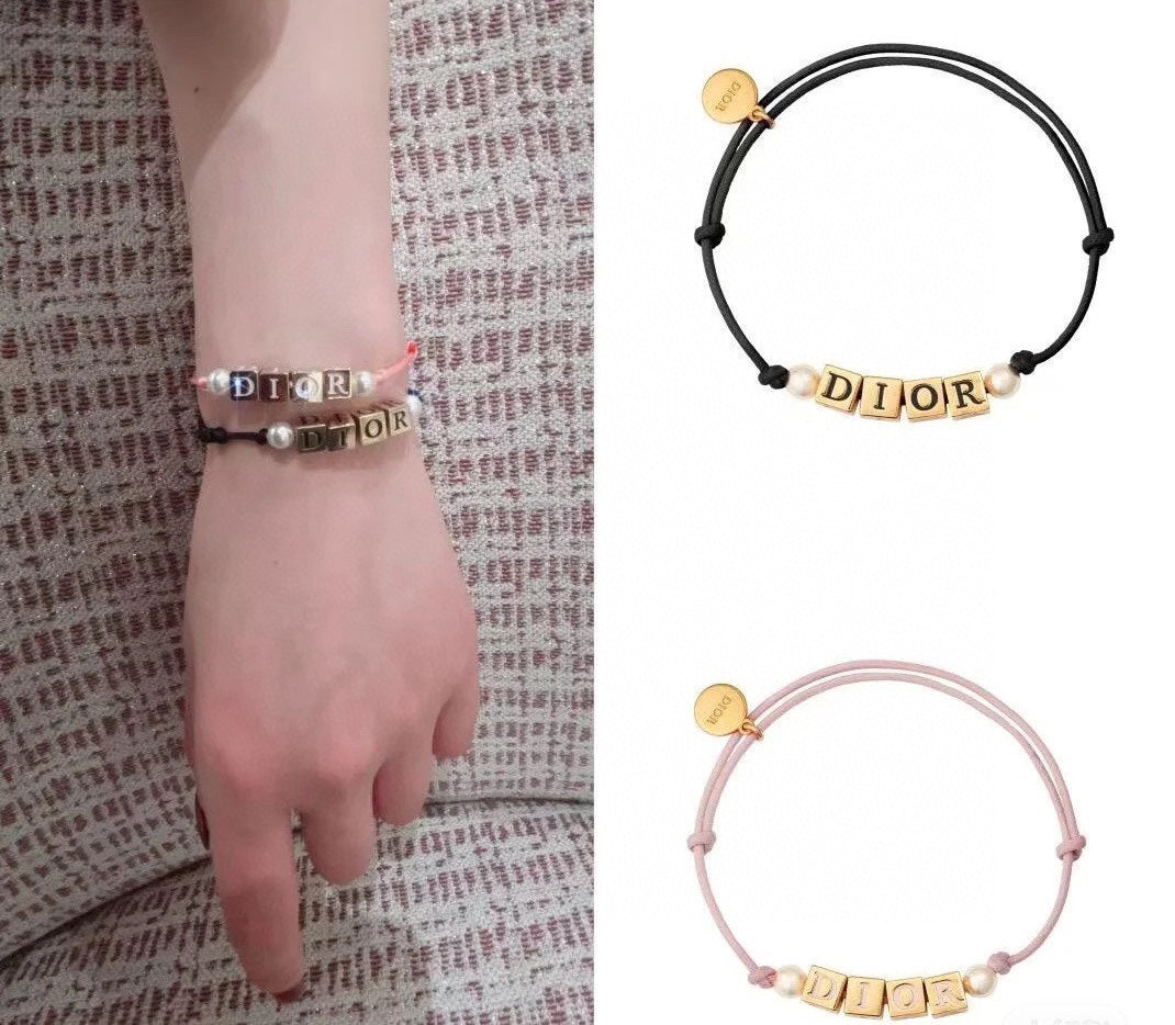 Dior Letter Rope Bracelet