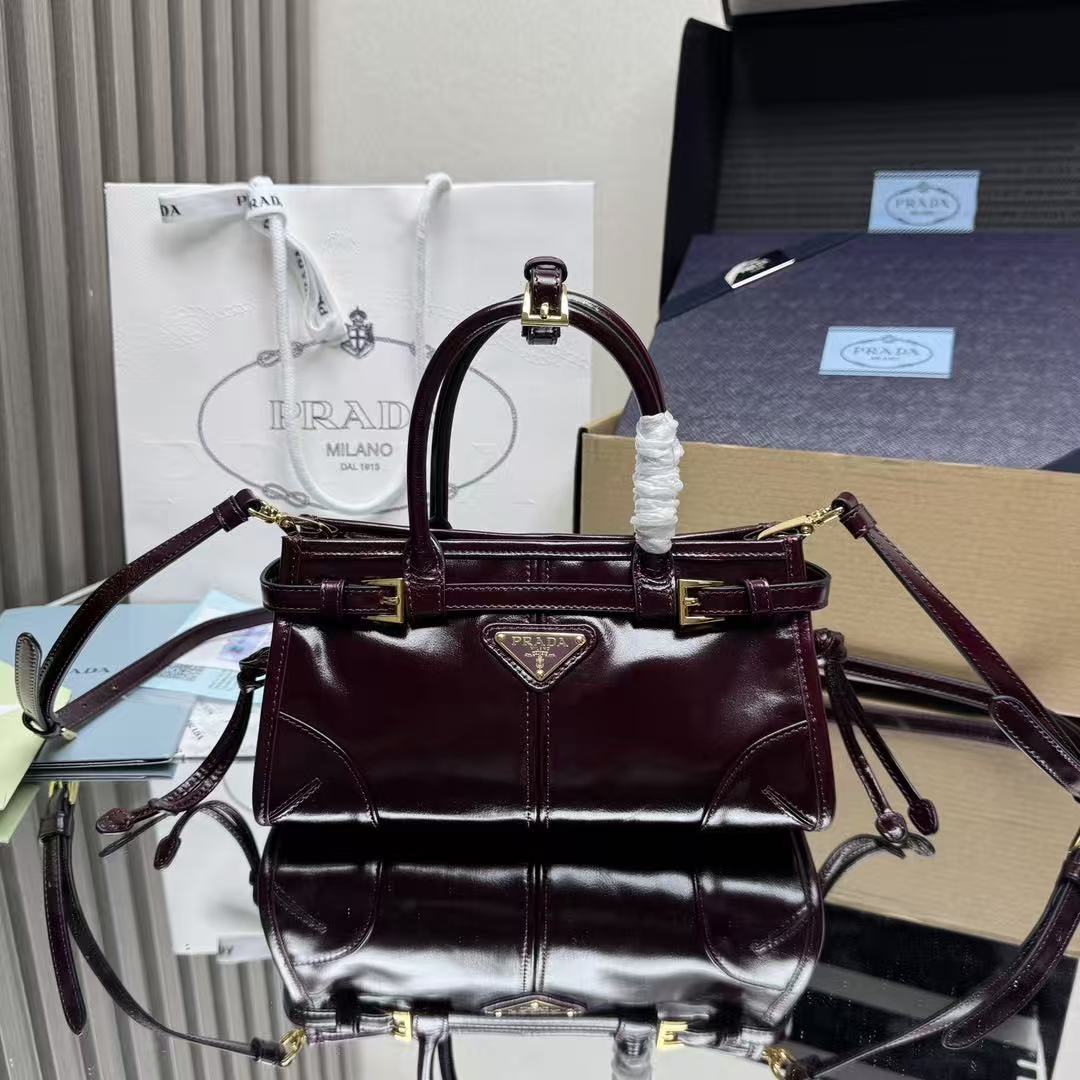 Prada Bonnie medium leather handbag