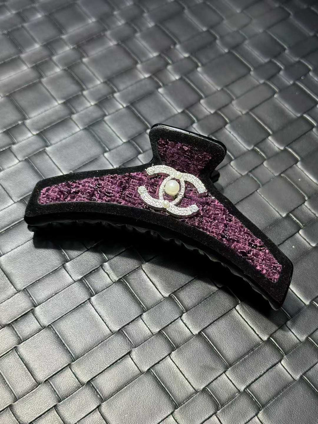 Chanel Hair Accessory Set (Two Claws + One Pin)