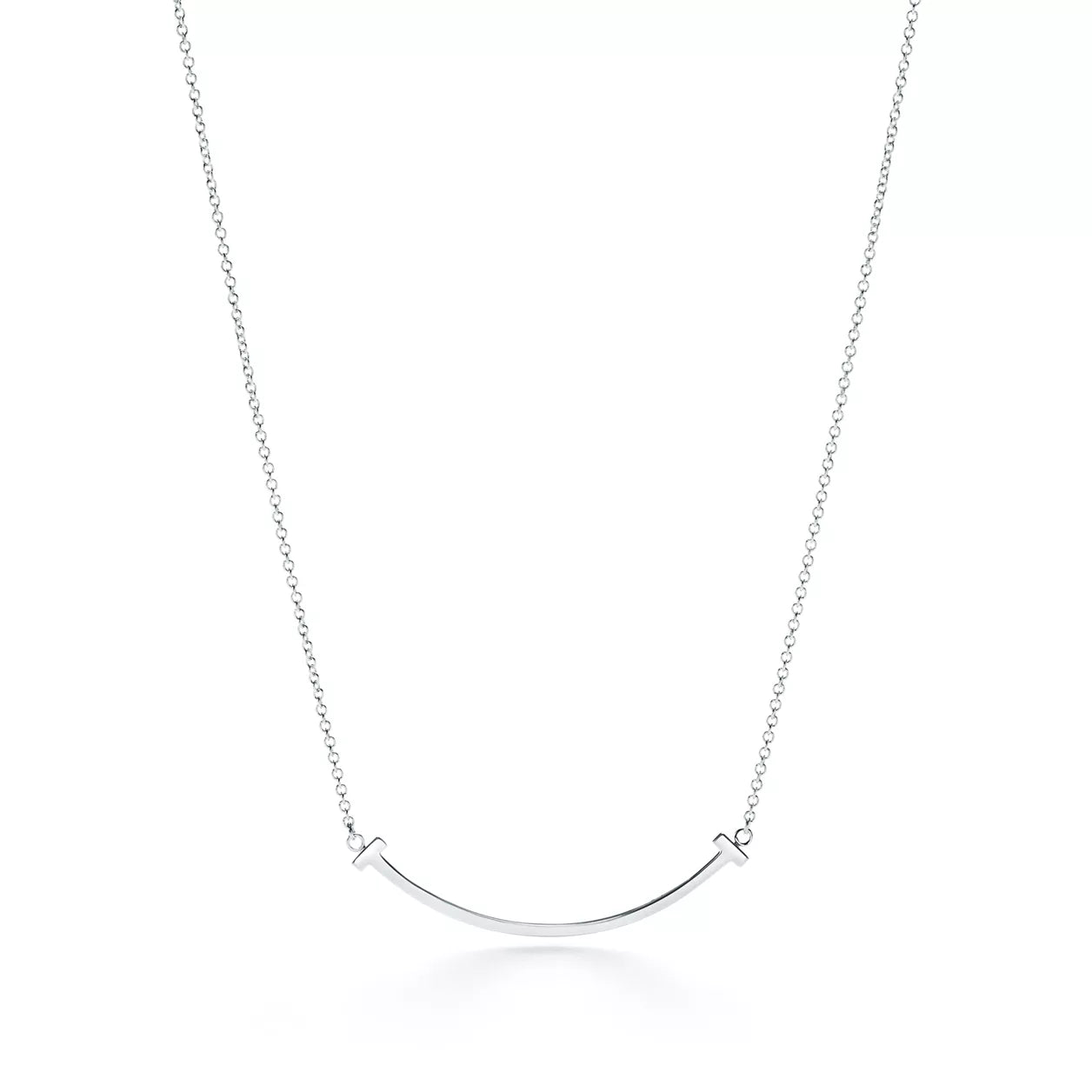 Tiffany T Smile Pendant Necklace