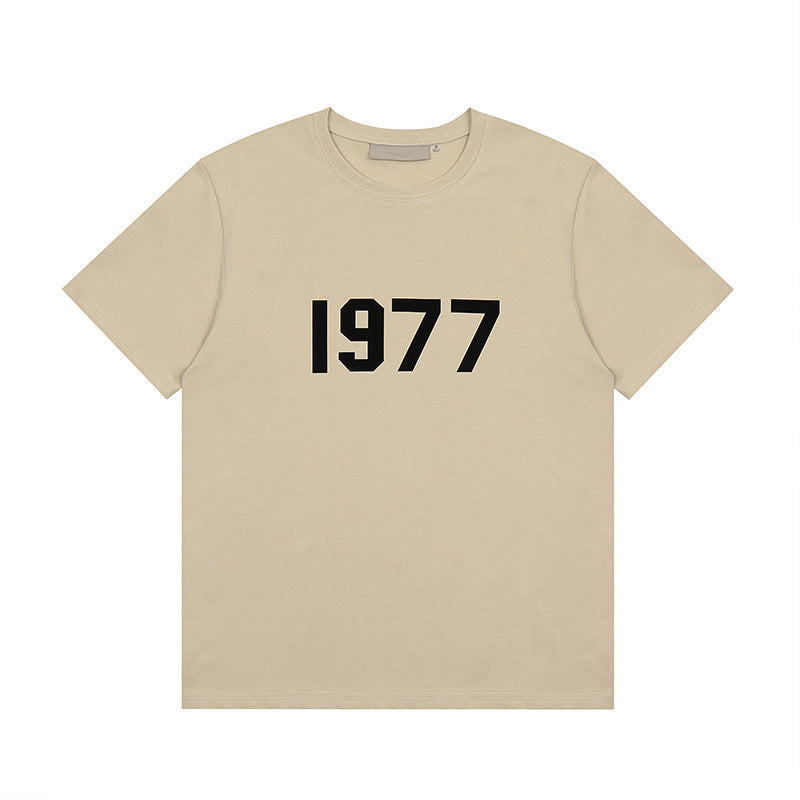 1977 T-Shirt / Shorts / Set - Beige