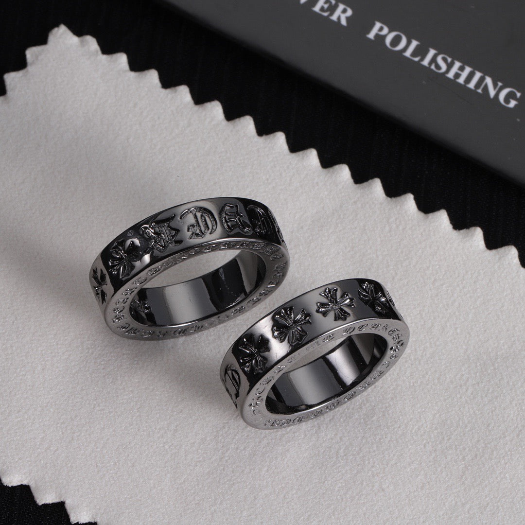 Chrome Hearts Black Ring