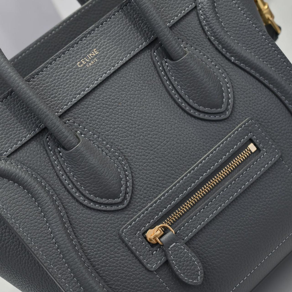 Celine Luggage (Dark Grey) Mini