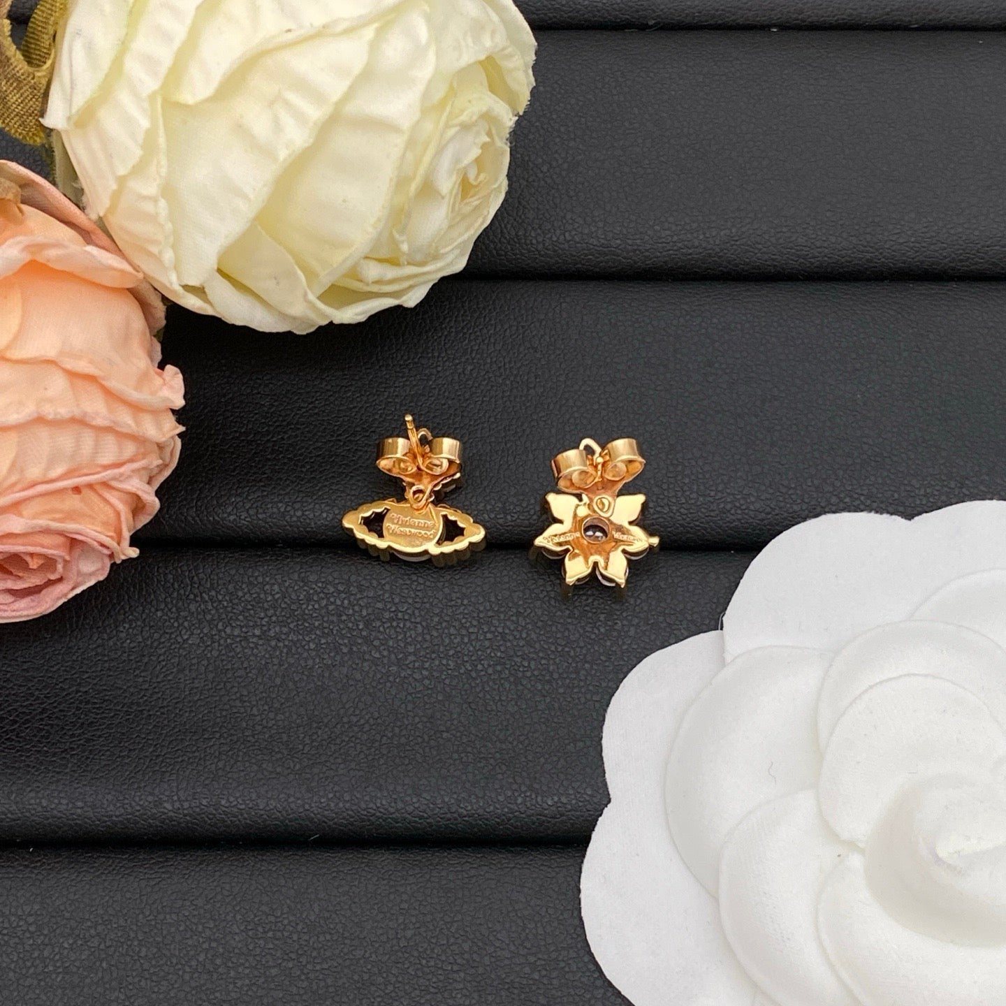 Vivienne Westwood Rose Gold Earrings