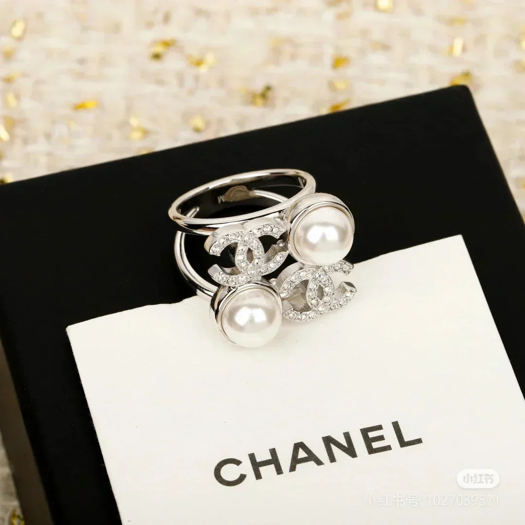 Chanel Pearl Ring