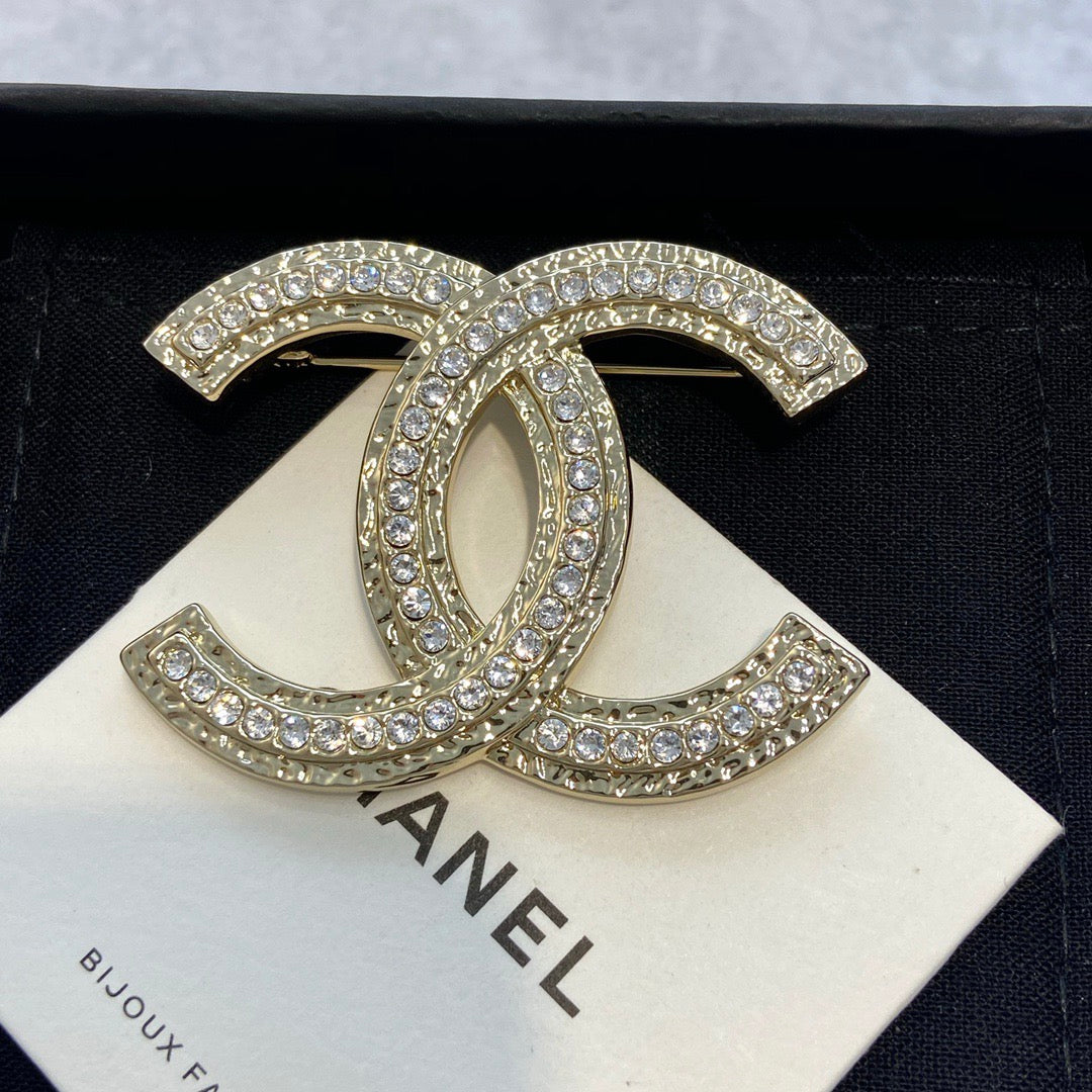 Chanel Diamond Brooch