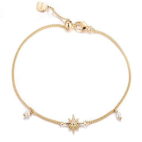 Celestial Eight-Star Pearl Bracelet