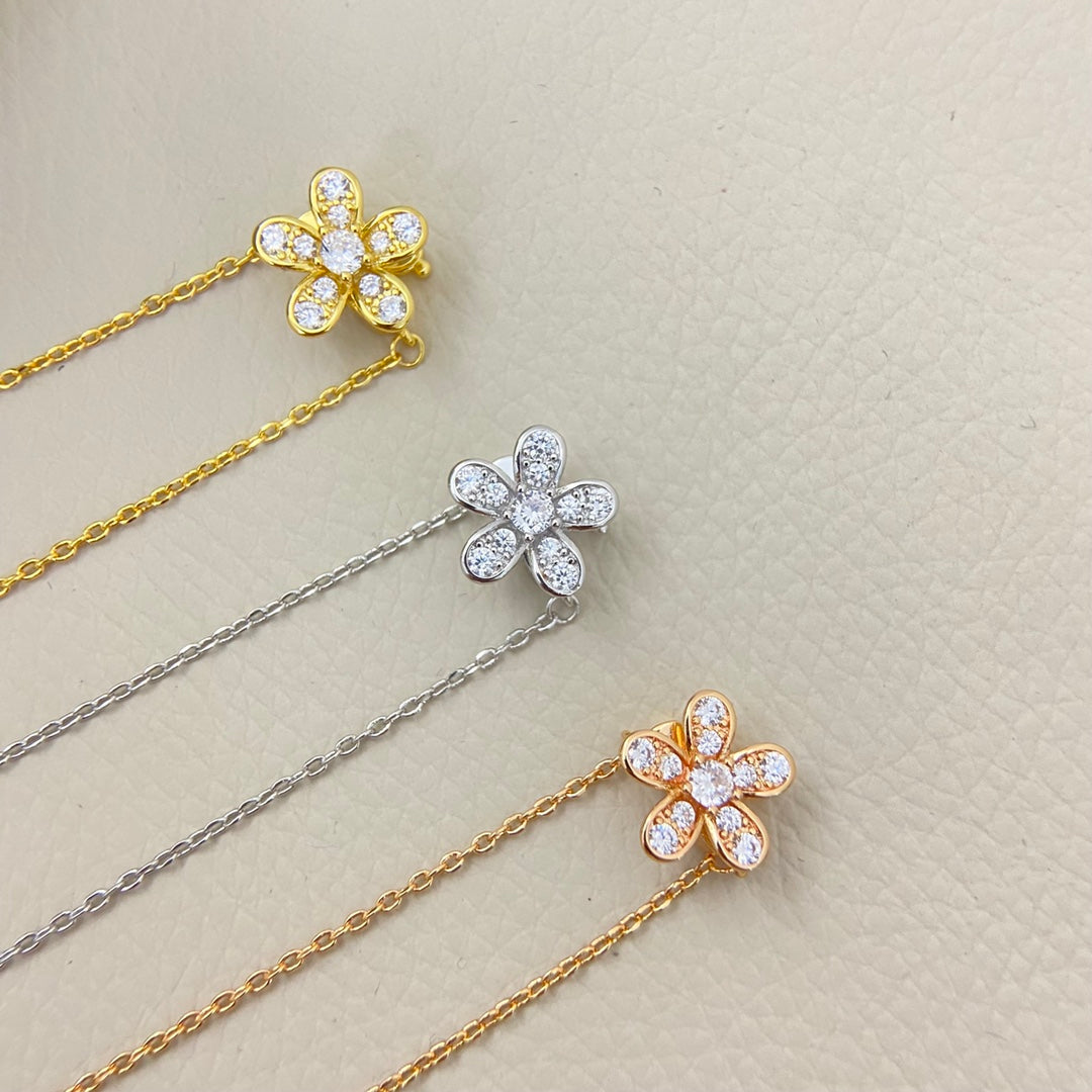 VCA Flower Diamond Necklace