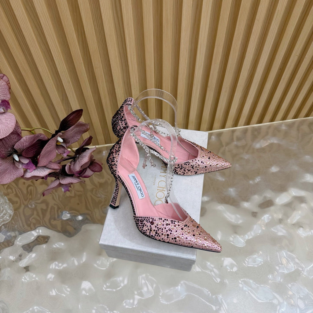 Jimmy Choo Sparkling High Heels