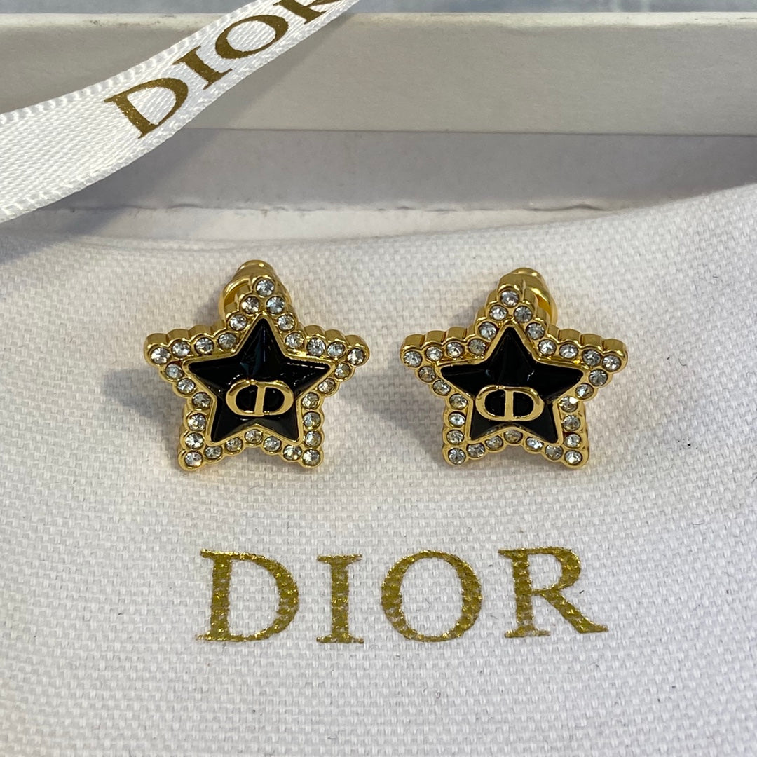 Dior Star Earrings