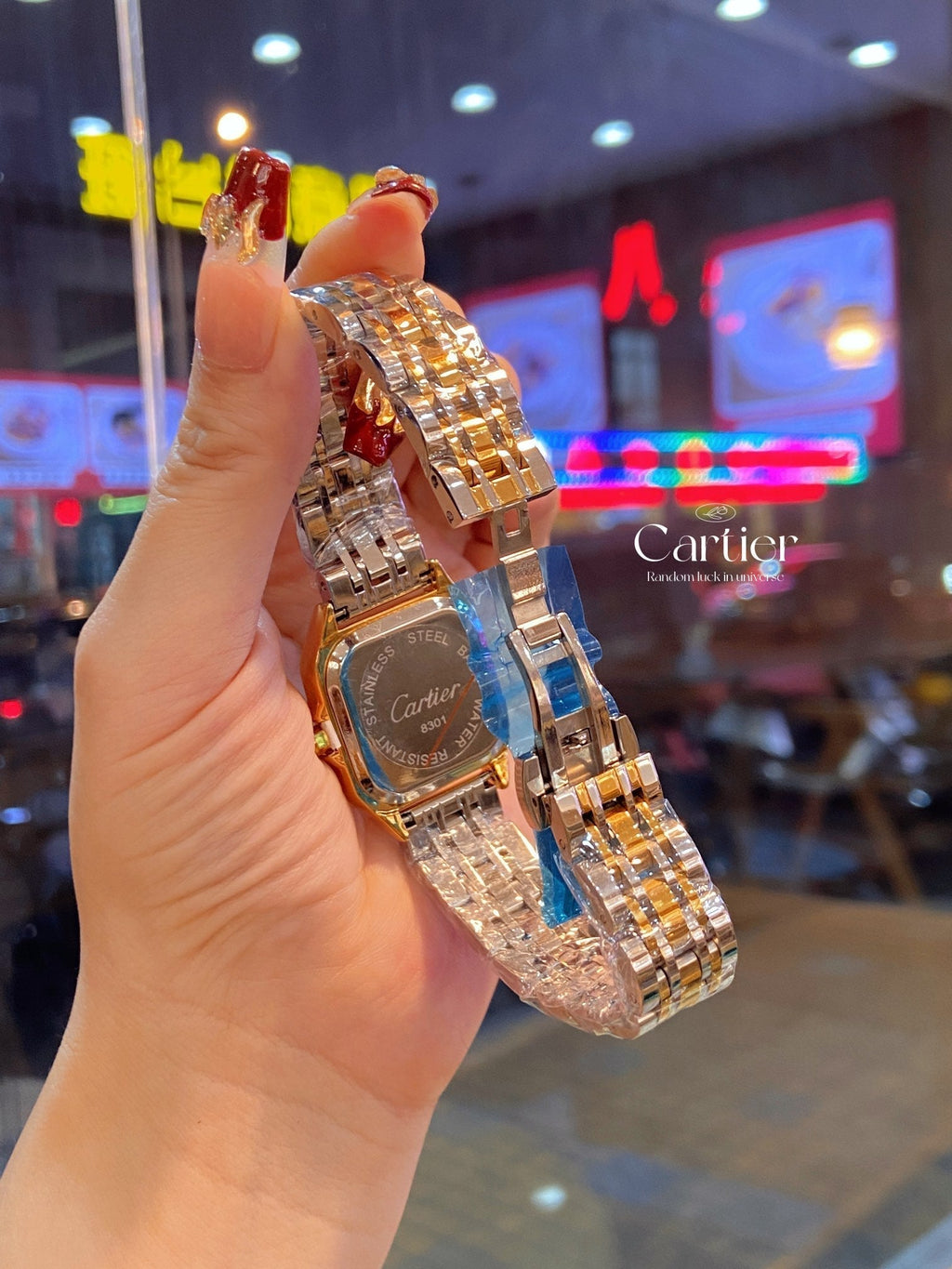 Cartier Panter Gold Watch